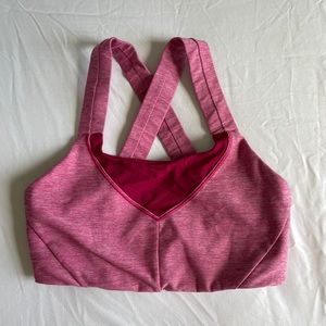 Lululemon Pink Sports Bra